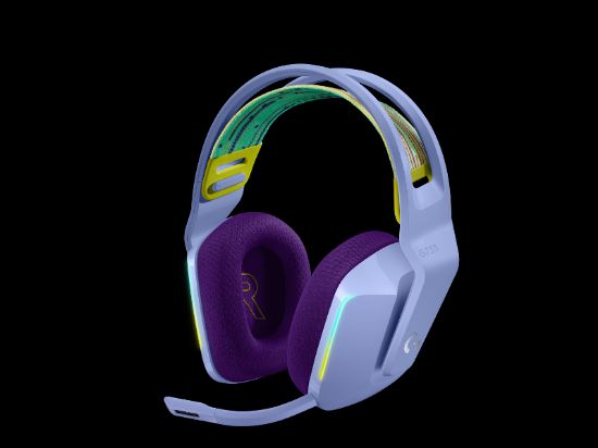Slika Logitech G733 gaming slušalice s mikrofonom, lilac