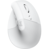 Slika Logitech Lift Vertical Ergonomic Mouse, OFF-WHITE/PALE GREY