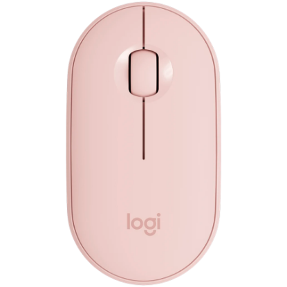 Slika Logitech M350S Pebble 2 Bluetooth Mouse, TONAL ROSE