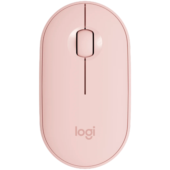 Slika Logitech M350S Pebble 2 Bluetooth Mouse, TONAL ROSE