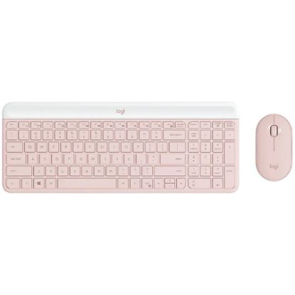 Slika Logitech MK470 Slim Combo, ROSE