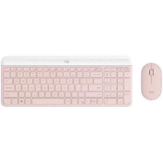 Slika Logitech MK470 Slim Combo, ROSE