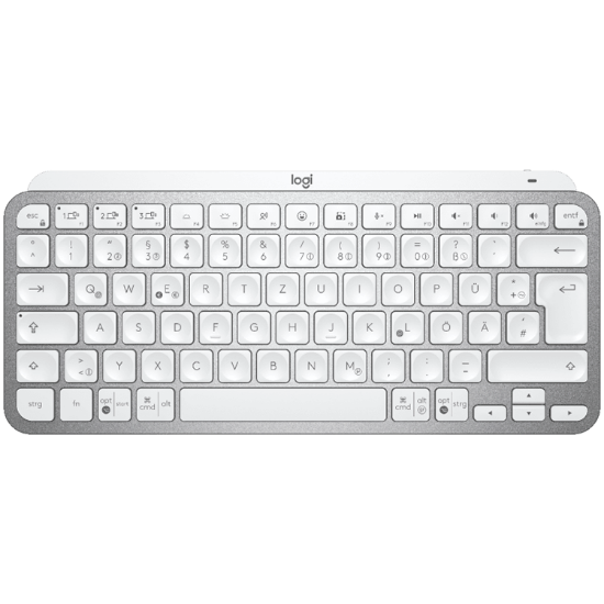 Slika Logitech MX Keys Mini Bluetooth Illuminated Keyboard, PALE GREY