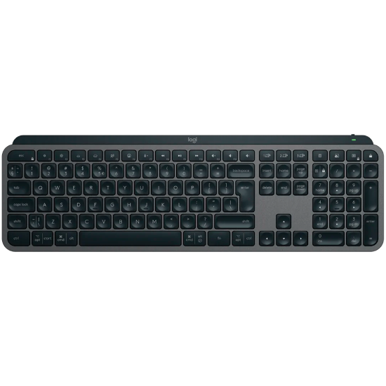 Slika Logitech MX Keys S Bluetooth Illuminated Keyboard, GRAPHITE
