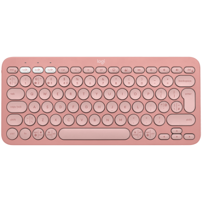 Slika Logitech K380S Multi-Device Bluetooth Keyboard, TONAL ROSE