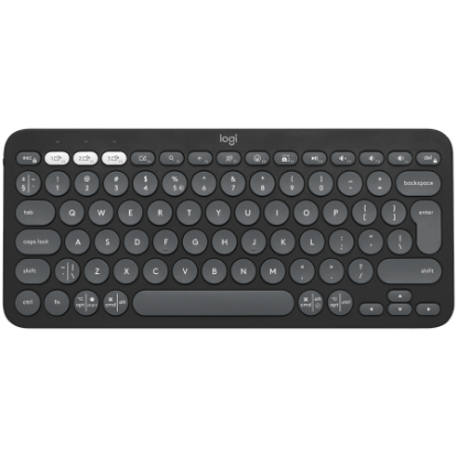 Slika Logitech K380S Bluetooth Keyboard, TONAL GRAPHITE