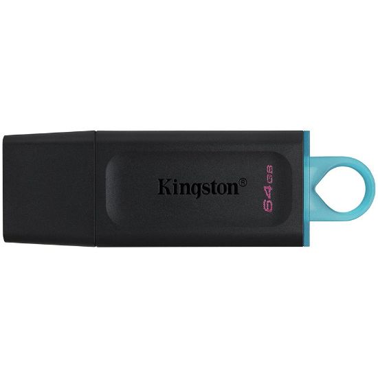 Slika USB 3.2 Flash Memory Drive  64GB Kingston DataTraveler Exodia (Black + Teal), DTX/64GB