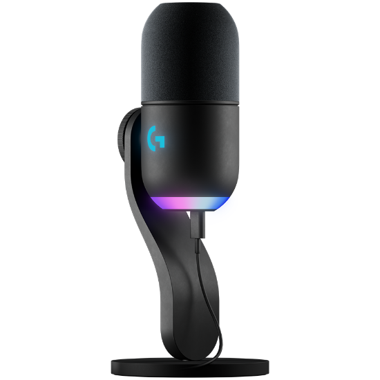 Slika Logitech G Yeti GX RGB Gaming Microphone, Black