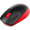 Slika Logitech M190 bežični optički miš, crveni