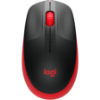 Slika Logitech M190 bežični optički miš, crveni