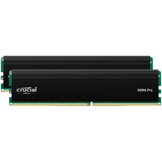 Slika DIMM DDR4 16 GB x2 Kit 3200 MHz Crucial Pro, CP2K16G4DFRA32A