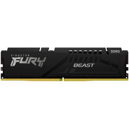 Slika DIMM DDR5 32 GB x2 Kit 6000 MHz Kingston FURY Beast Black EXPO, KF560C30BBEK2-64