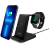 Slika CANYON wireless charger WS-304 15W 3in1 Black
