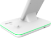 Slika CANYON WS-302 3in1 Wireless charger, with touch button for Running water light, White