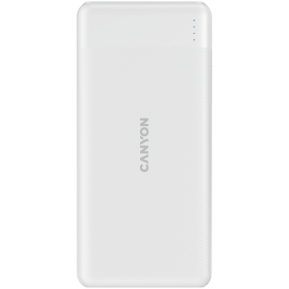 Slika Power bank CANYON PB-109 White, 10000mAh