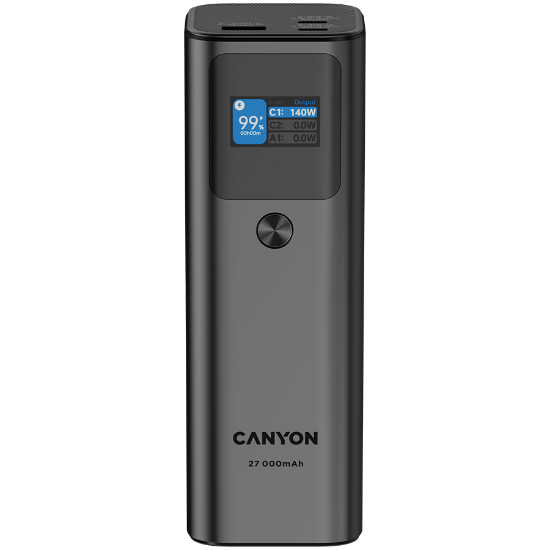 Slika Power bank CANYON PB-2010 Dark Graz, 27000mAh