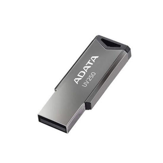 Slika USB 2.0 Flash Memory Drive  32GB ADATA UV250 Metal, AUV250-32G-RBK