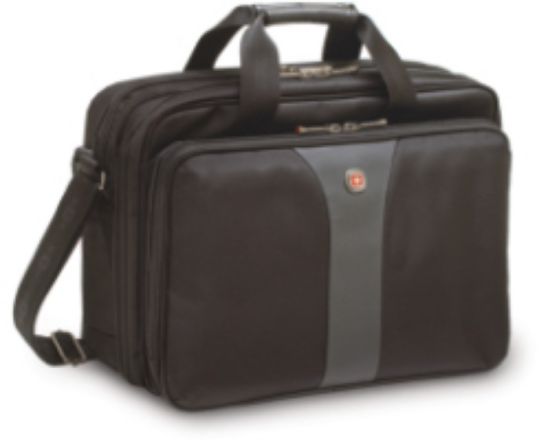 Slika Wenger torba Legacy Double za 16" prijenosnik, crna-siva
