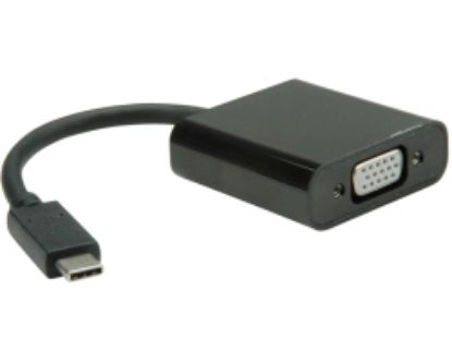 Slika USB3.1 Type C M - VGA F adapter, Roline VALUE, 0.15m