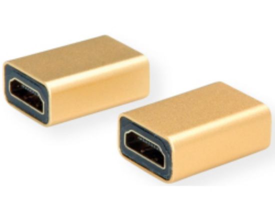 Slika HDMI F - HDMI F, adapter Roline GOLD