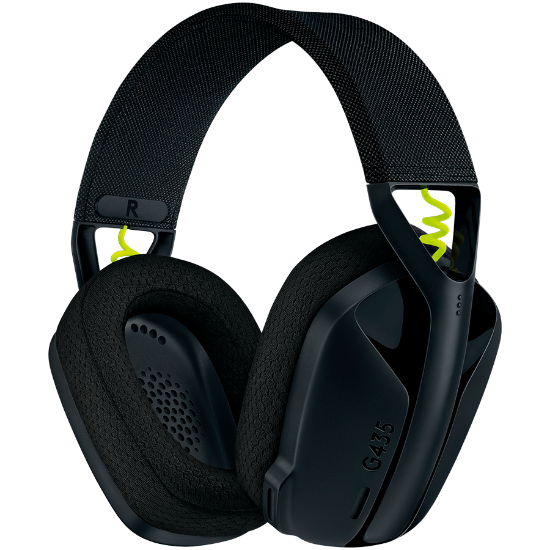 Slika Logitech G435 gaming slušalice s mikrofonom, crne
