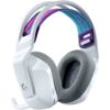 Slika Logitech G733 gaming slušalice s mikrofonom, bijele