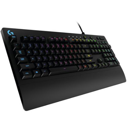 Slika Logitech G213 Prodigy gaming tipkovnica, RGB, crna