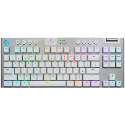 Slika Logitech G915 X LIGHTSPEED TKL Wireless Gaming Keyboard, white, tactile