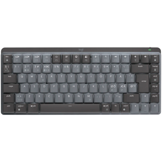 Slika Logitech MX Mechanical Mini Bluetooth Illuminated Keyboard, US, GRAPHITE, clicky