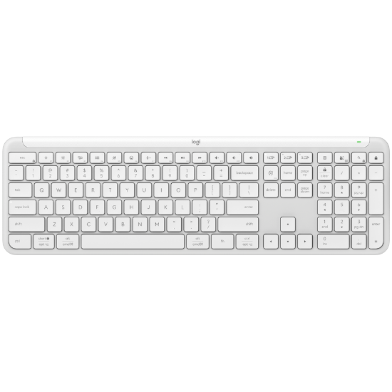 Slika Logitech SIGNATURE SLIM WIRELESS KEYBOARD K950, US, OFF WHITE
