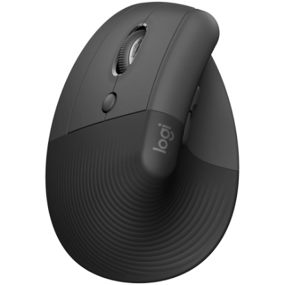 Slika Logitech Lift Left Vertical Ergonomic Mouse, GRAPHITE / BLACK