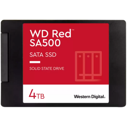 Slika 2,5" SSD 4 TB WesternDigital Red SA500 NAS, WDS400T2R0A