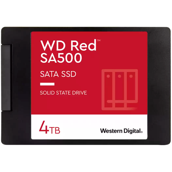 Slika 2,5" SSD 4 TB WesternDigital Red SA500 NAS, WDS400T2R0A