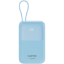 Slika Power bank CANYON OnPower 101 built-in cable,  Blue, 10000mAh