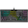 Slika Corsair K70 RGB TKL CHAMPION SERIES Optical-Mechanical Gaming Keyboard, Backlit RGB LED, CORSAIR OPX RAPIDFIRE, Black, Black PBT Keycaps