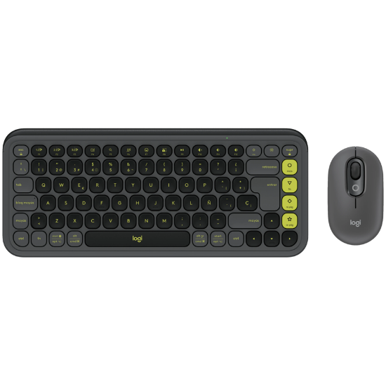 Slika Logitech POP ICON COMBO, US, GRAPHITE