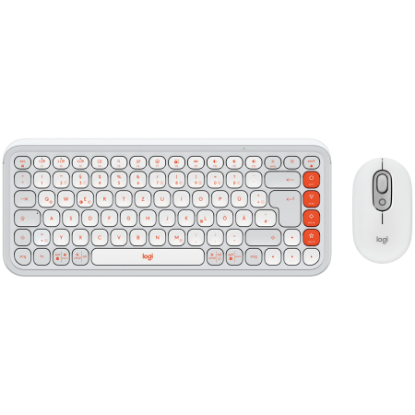 Slika Logitech POP ICON COMBO, US, OFF WHITE
