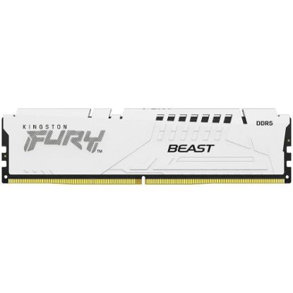 Slika DIMM DDR5 16 GB 6000 MHz Kingston FURY Beast White EXPO, KF560C30BWE-16