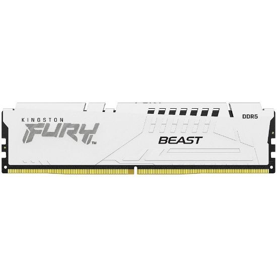 Slika DIMM DDR5 16 GB 6000 MHz Kingston FURY Beast White EXPO, KF560C30BWE-16