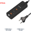 Slika USB punjač zidni CANYON H-10 20W, Black