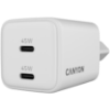Slika USB punjač zidni CANYON CU45CC GaN 45W 2xPD, White