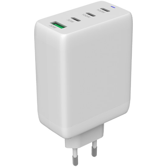 Slika USB punjač zidni CANYON CU100ACC GaN 100W 3xPD 1xQC, White