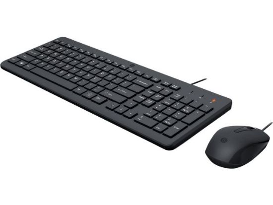 Slika HP 150 Wired Mouse and Keyboard crna, 240J7AA