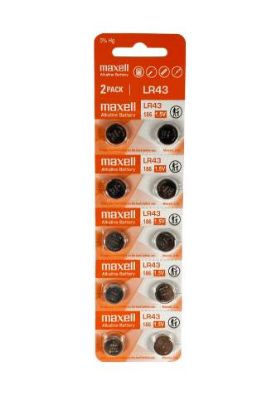 Slika LR43 Maxell (10 pack 5x2)