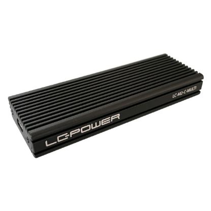 Slika Eksterno kućište M.2 - USB3.2 Type-C LC-Power , NvME/SATA, 2280