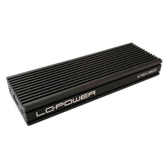 Slika Eksterno kućište M.2 - USB3.2 Type-C LC-Power , NvME/SATA, 2280