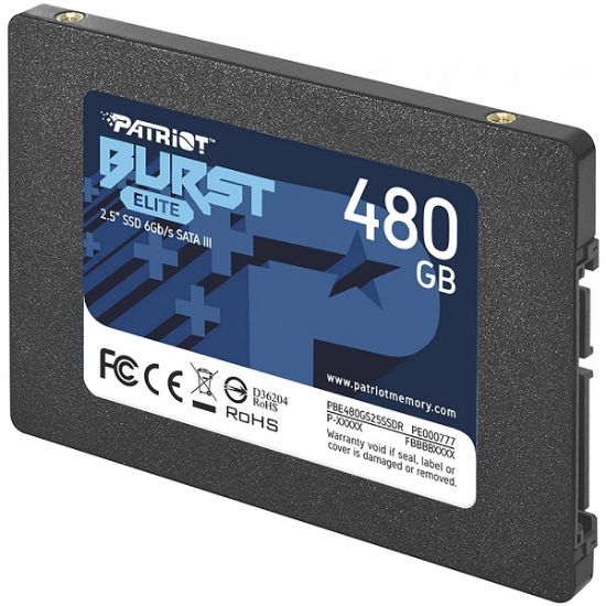 Slika 2,5" SSD  480 GB Patriot Burst Elite, PBE480GS25SSDR
