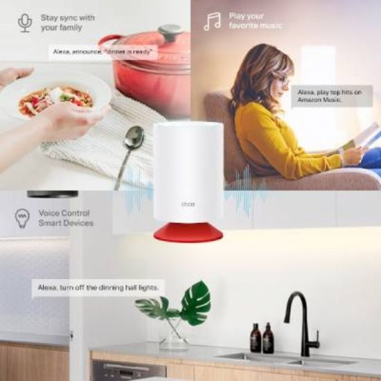 Slika TP-Link Deco Voice X20 Mesh WiFi 6 Smart System with Alexa Built-In 2-pack