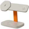Slika CANYON Wireless Charging Station Hexagon 310 3in1 LightGrey/Orange