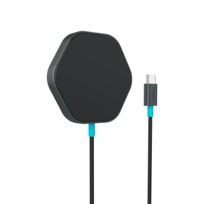 Slika CANYON wireless charger HEXAGON 110 Dark Grey Blue